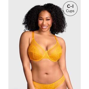 42H Enchante Lace Underwire Bra by HSIA 42H - minimizer, Cardi B recommends!
